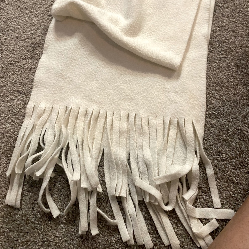 Cute cream scarf